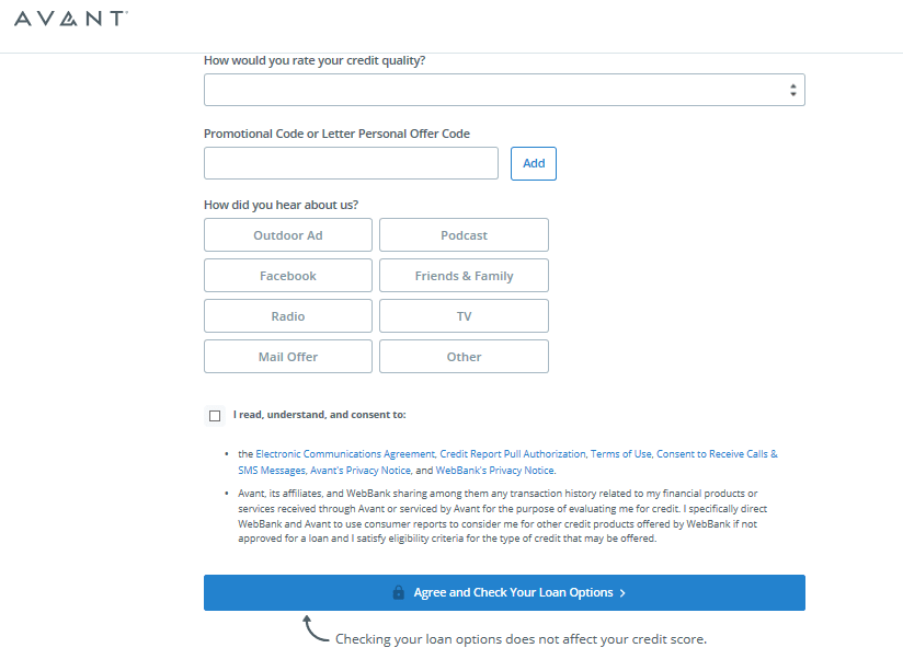 solicitud de prestamos avant